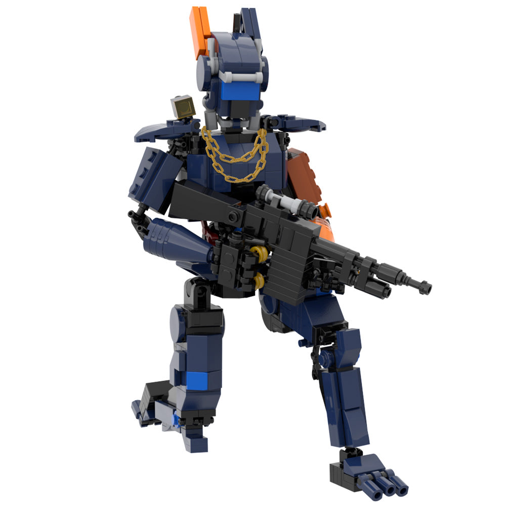 MOC Chappie science fiction action character