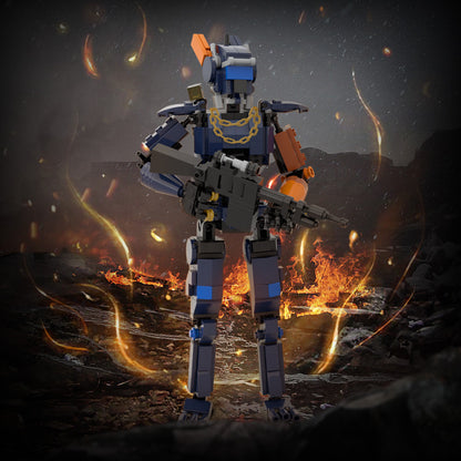 MOC Chappie science fiction action character