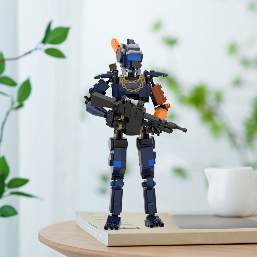 MOC Chappie science fiction action character