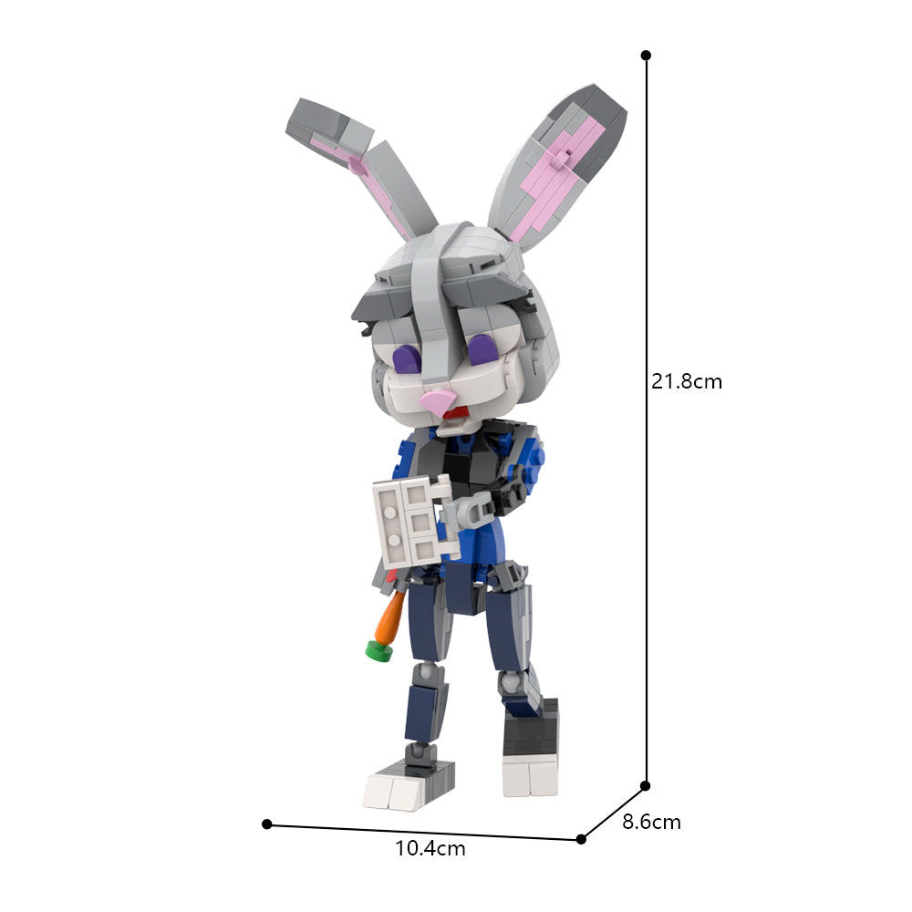 MOC Zootopia Judy hoppes