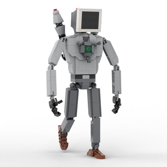 MOC Skibidi Toilet computer man