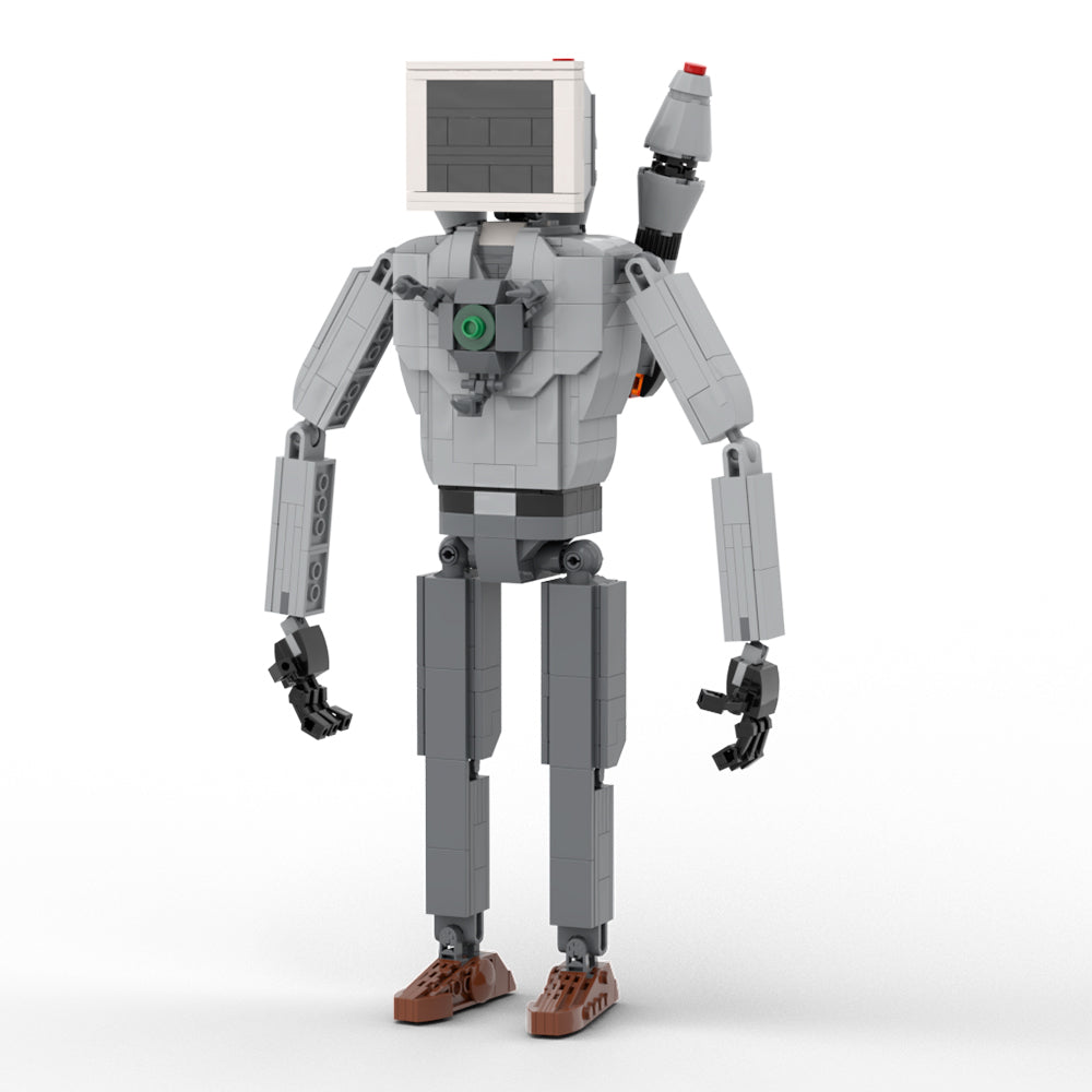 MOC Skibidi Toilet computer man