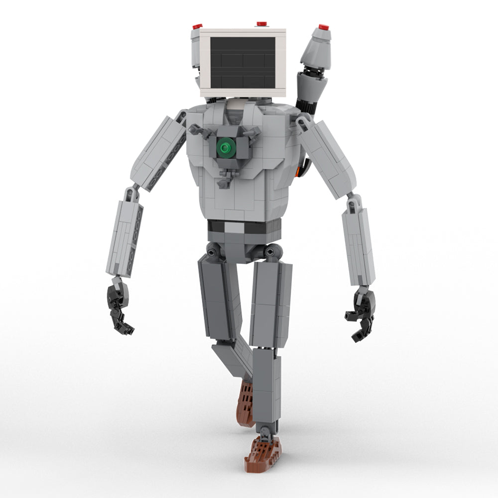 MOC Skibidi Toilet computer man