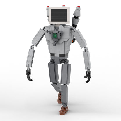 MOC Skibidi Toilet computer man