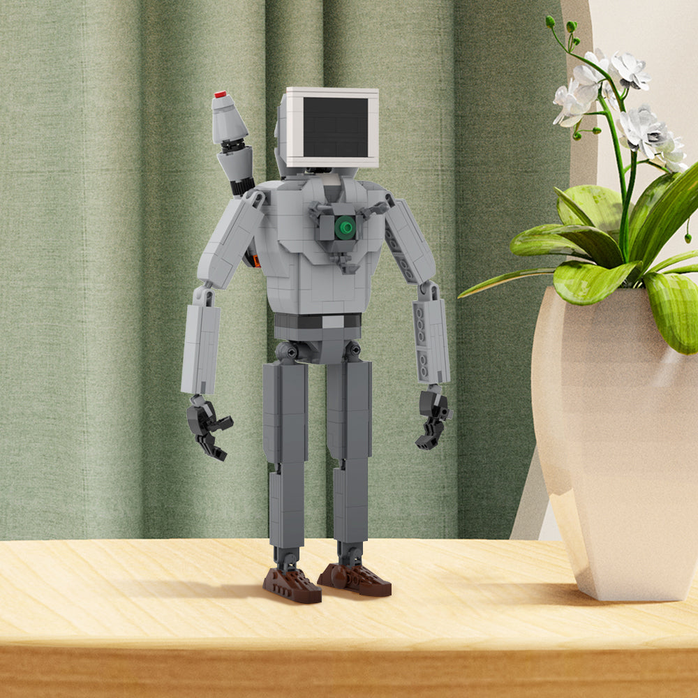 MOC Skibidi Toilet computer man