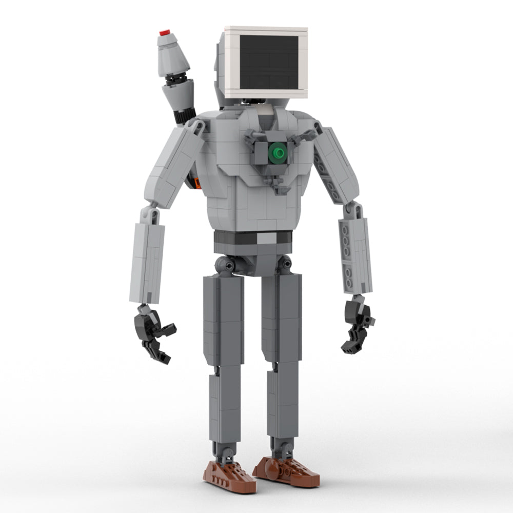 MOC Skibidi Toilet computer man