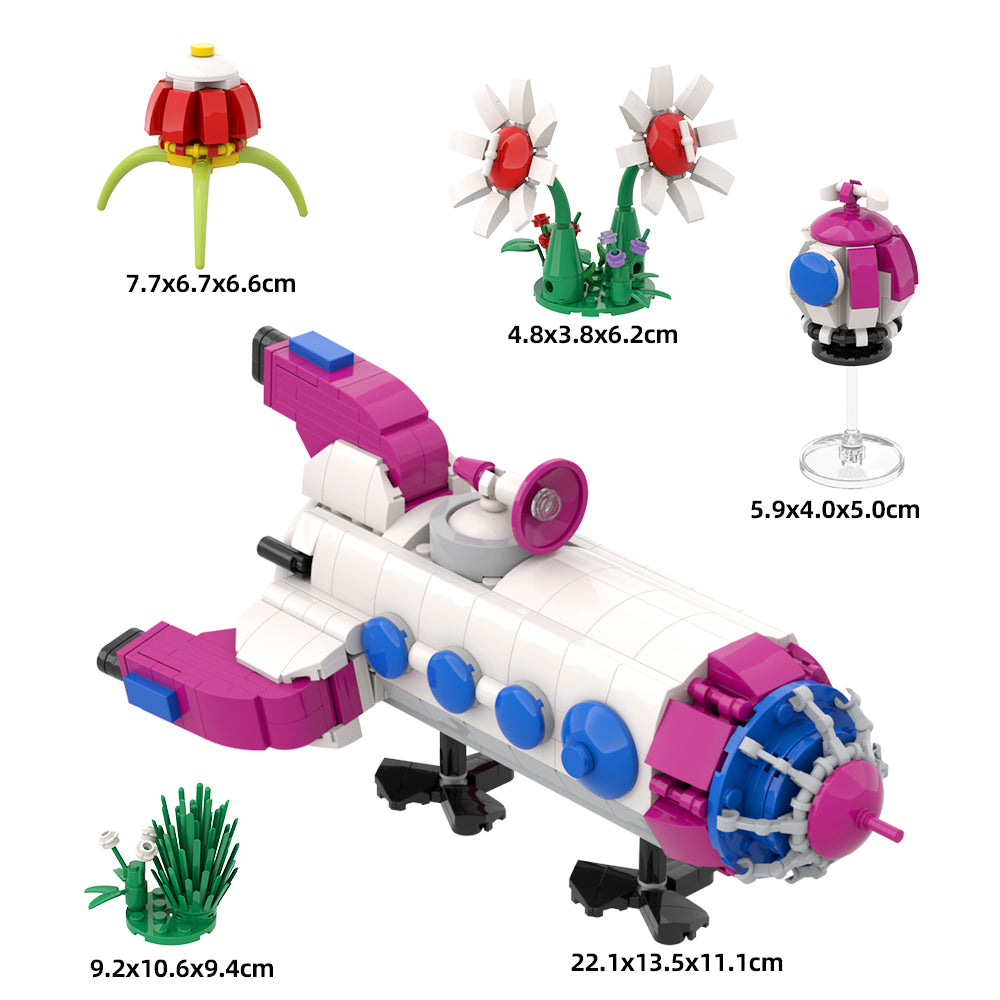 MOC Pikmin S.S. Shepherd