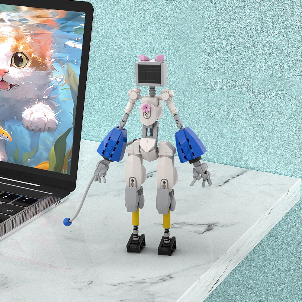 MOC Neko-Robo Companion Mecha Cat Robot