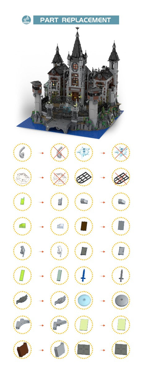 MOC-158329 Modular Elizabeth Arkham Asylum