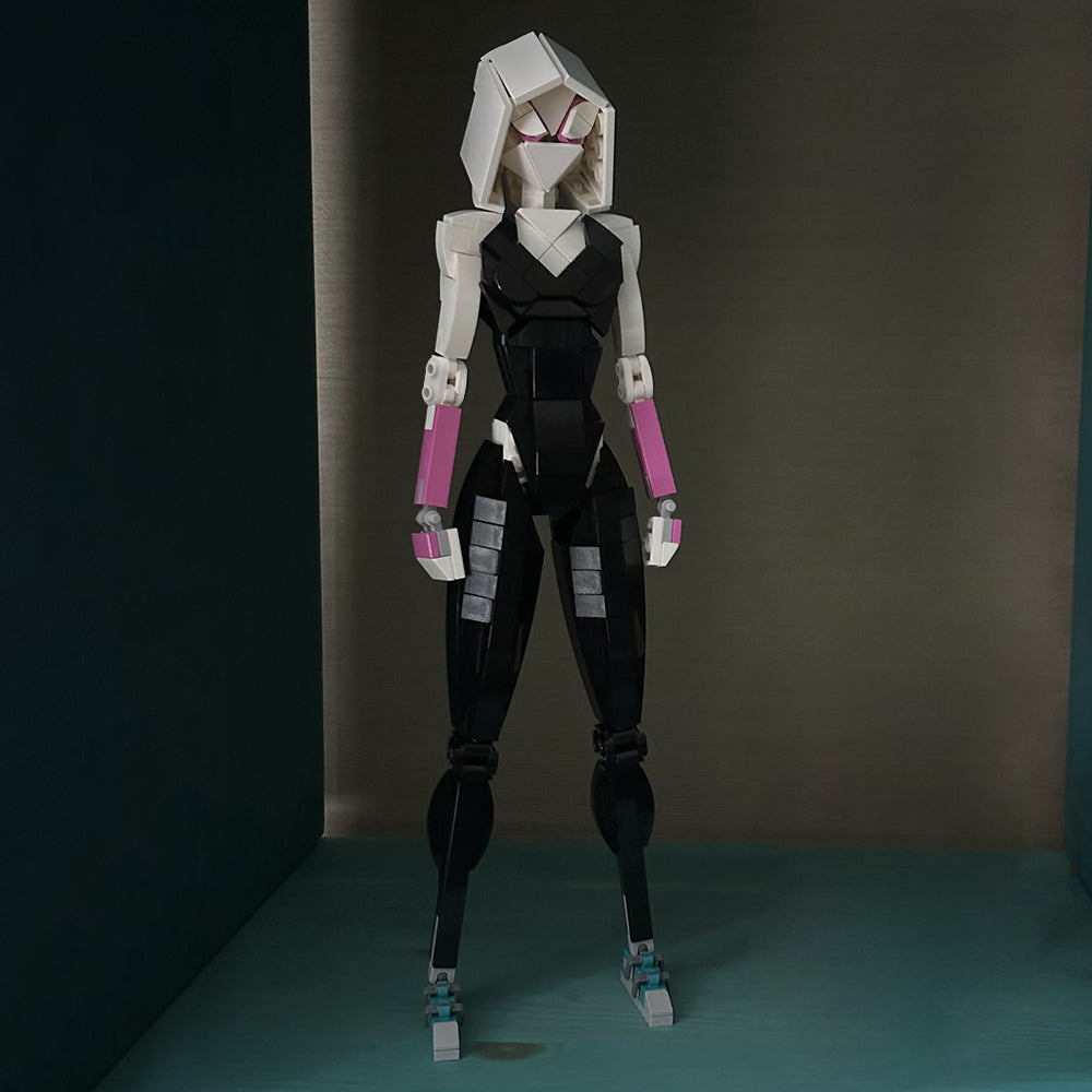 MOC-157377 Spider Gwen from SPIDER MAN: ACROSS THE SPIDER-VERSE