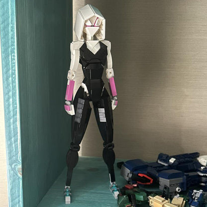 MOC-157377 Spider Gwen from SPIDER MAN: ACROSS THE SPIDER-VERSE