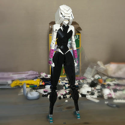MOC-157377 Spider Gwen from SPIDER MAN: ACROSS THE SPIDER-VERSE