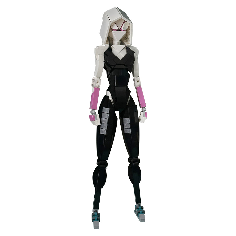 MOC-157377 Spider Gwen from SPIDER MAN: ACROSS THE SPIDER-VERSE