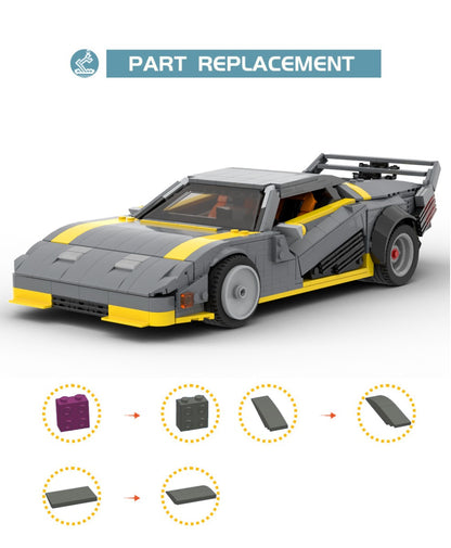 MOC-77289 CYBERPUNK 2077 QUADRA V-TECH TURBO-R