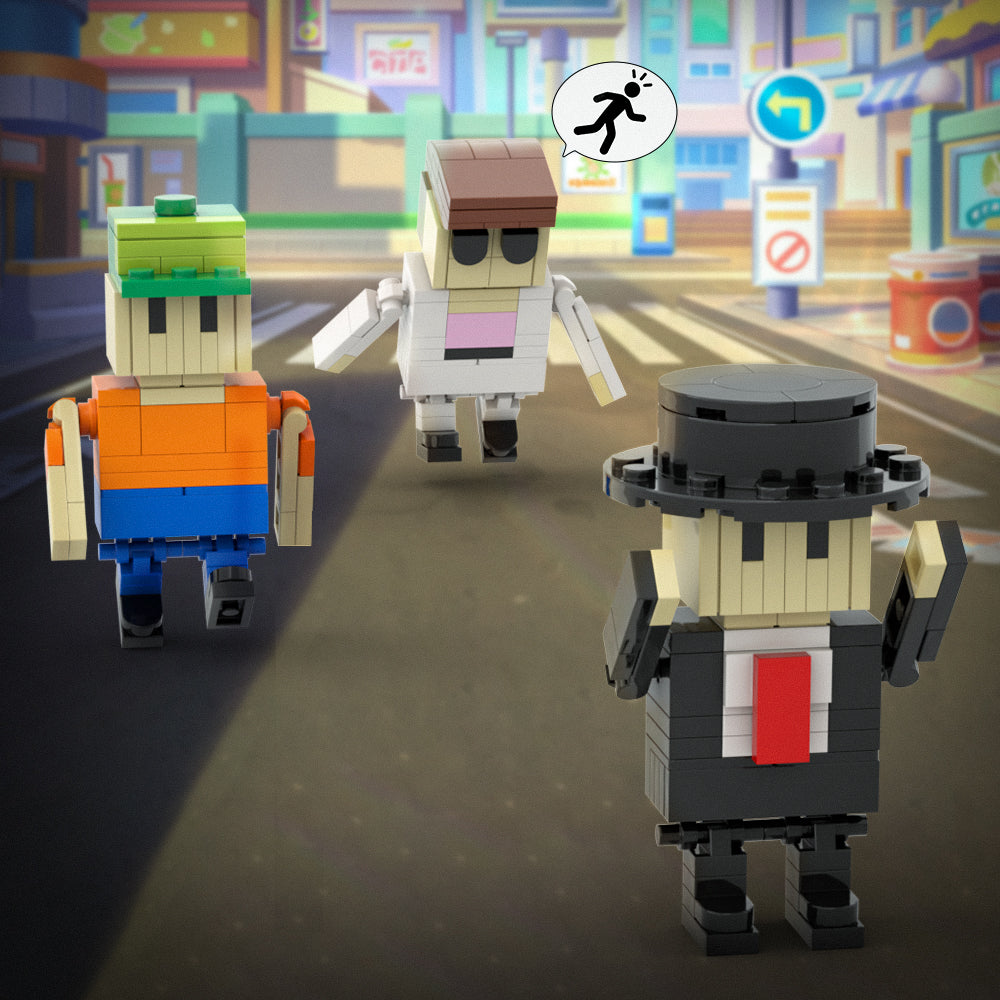 MOC Stumble Guys Mini set