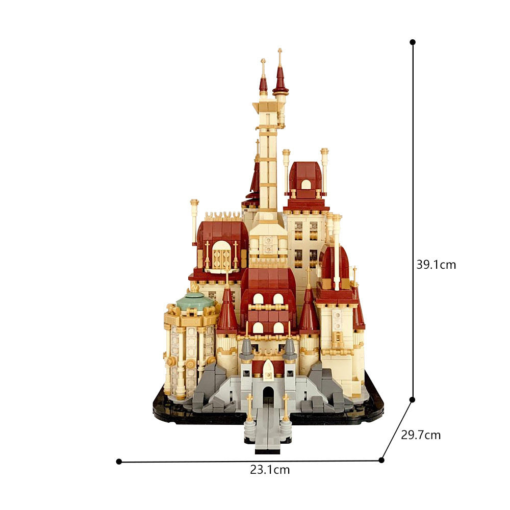 MOC-156489 Beauty and the Beast Castle