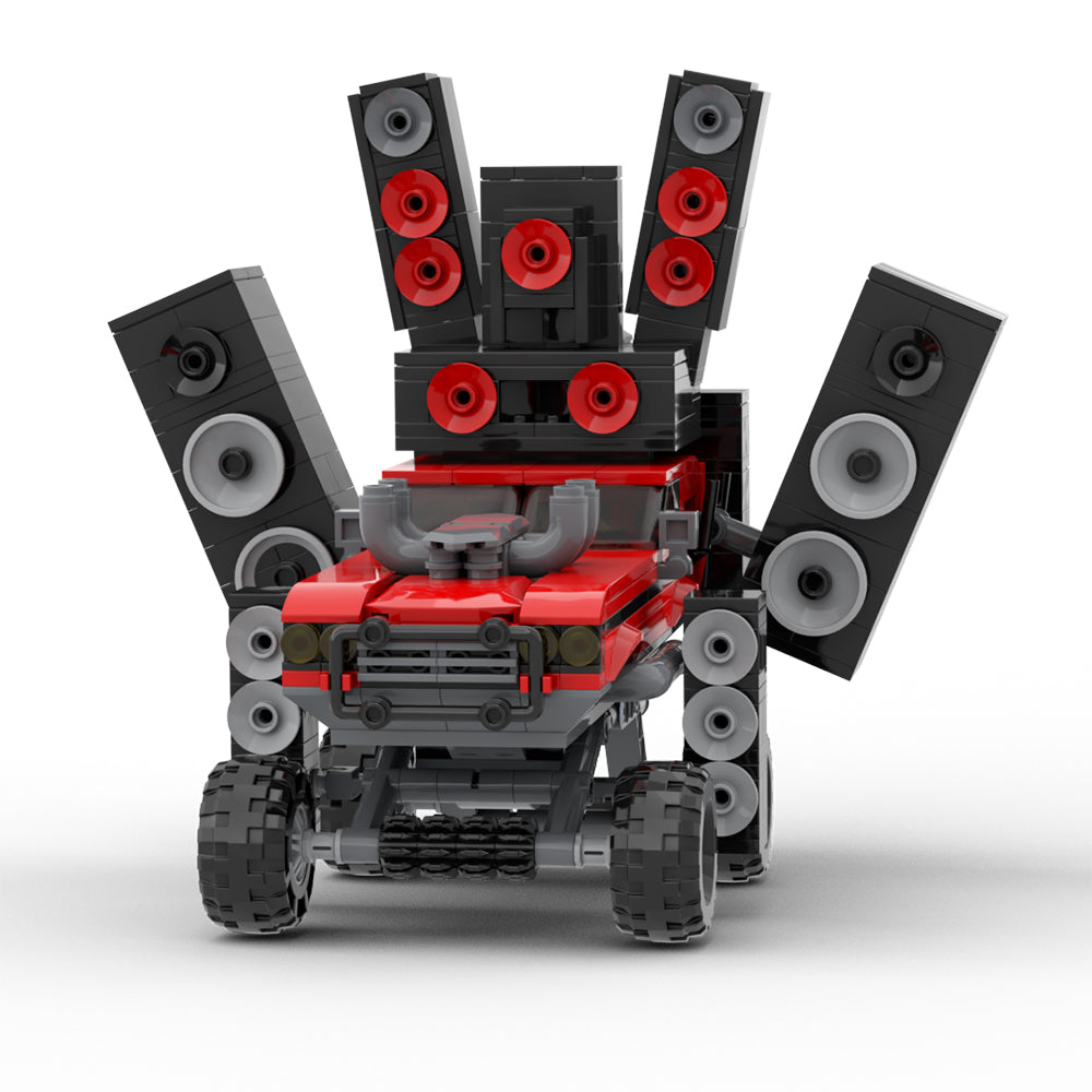 Skibidi Toilets Speakerman Cars 640 Pcs