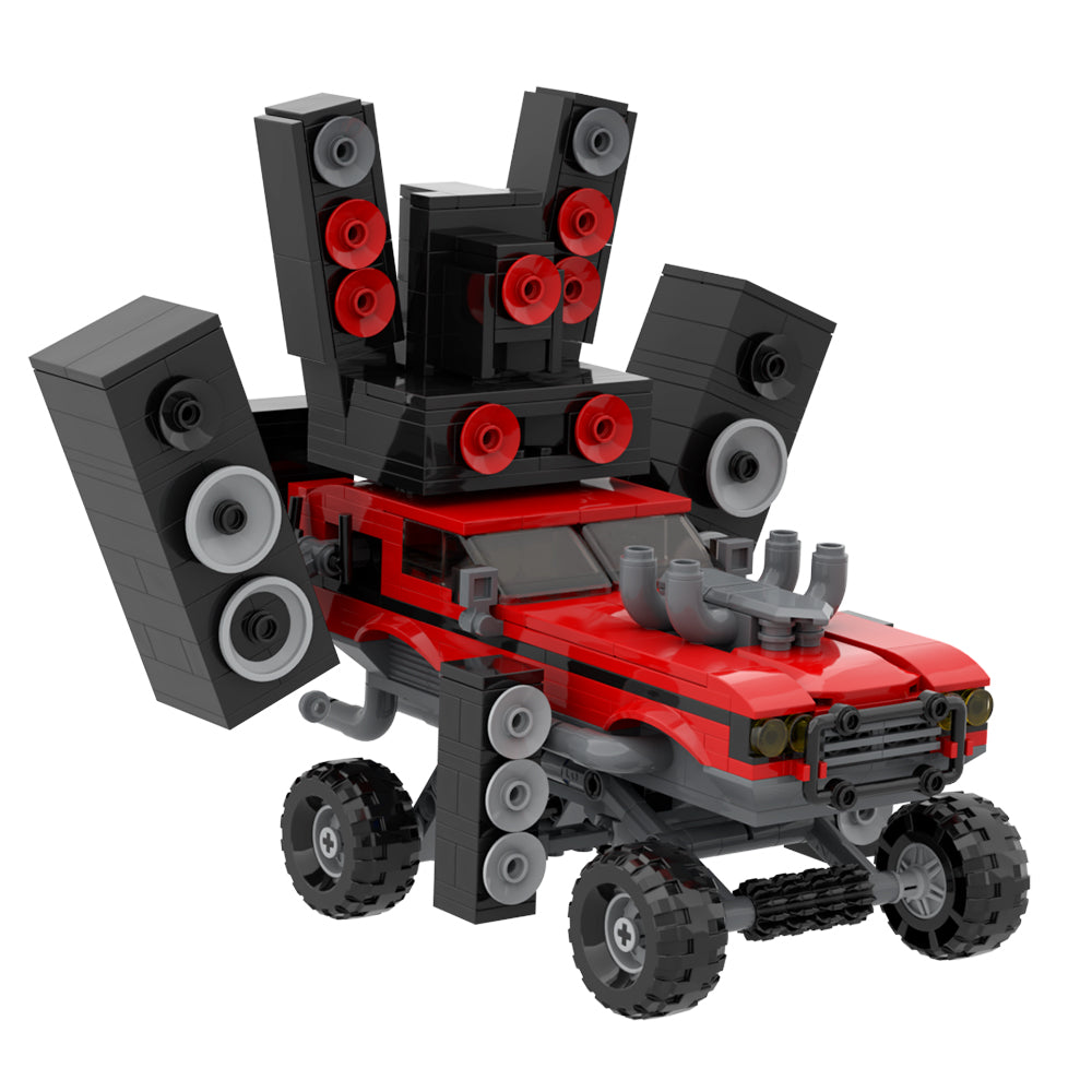 Skibidi Toilets Speakerman Cars 640 Pcs