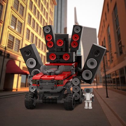 Skibidi Toilets Speakerman Cars 640 Pcs