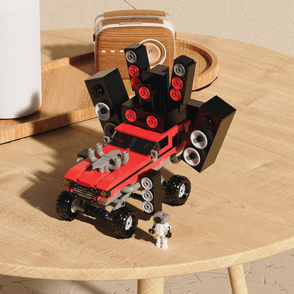 Skibidi Toilets Speakerman Cars 640 Pcs