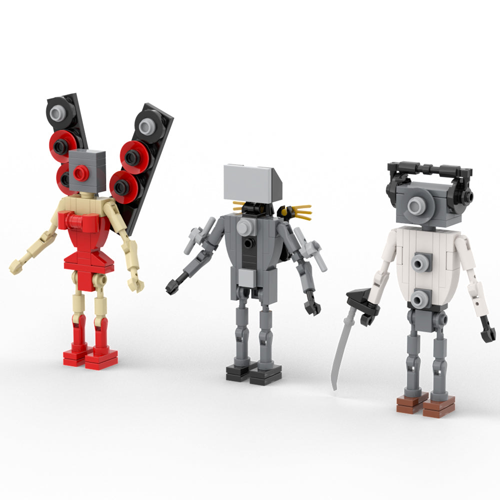 Skibidi Toilet Cameraman Battle Pack 453 Pcs