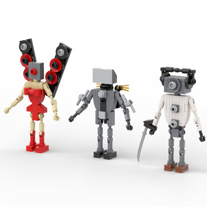 Skibidi Toilet Cameraman Battle Pack 453 Pcs