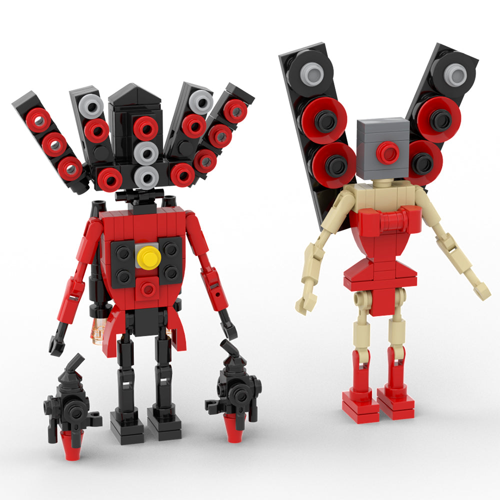 Skibidi Toilet Cameraman Battle Pack 453 Pcs