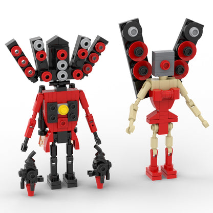 Skibidi Toilet Cameraman Battle Pack 453 Pcs