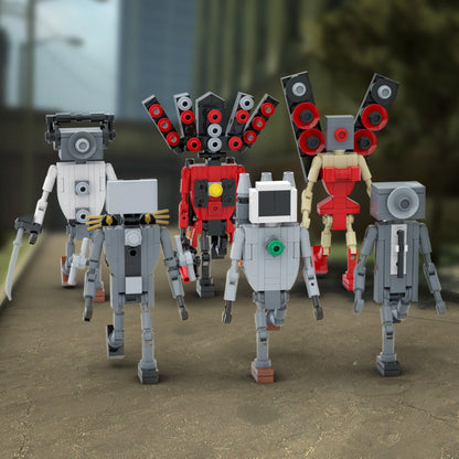 Skibidi Toilet Cameraman Battle Pack 453 Pcs