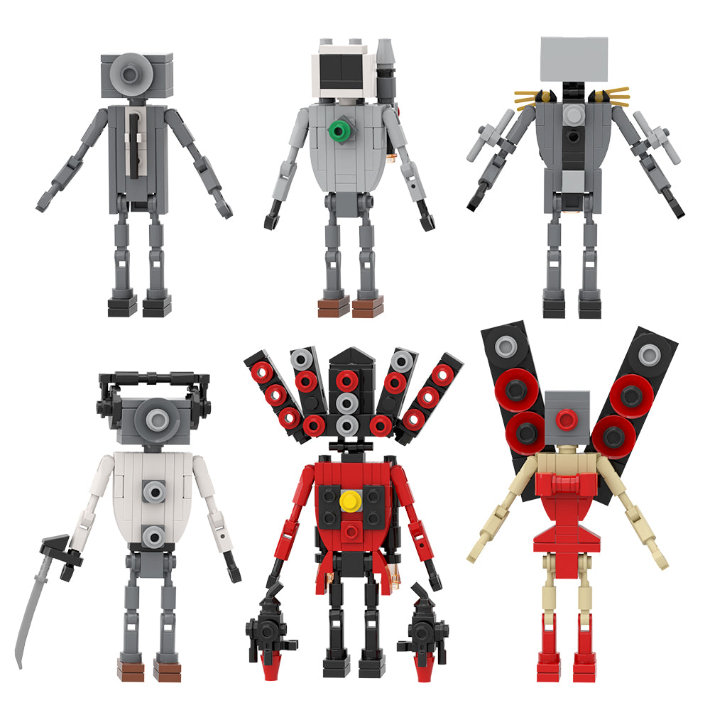 Skibidi Toilet Cameraman Battle Pack 453 Pcs