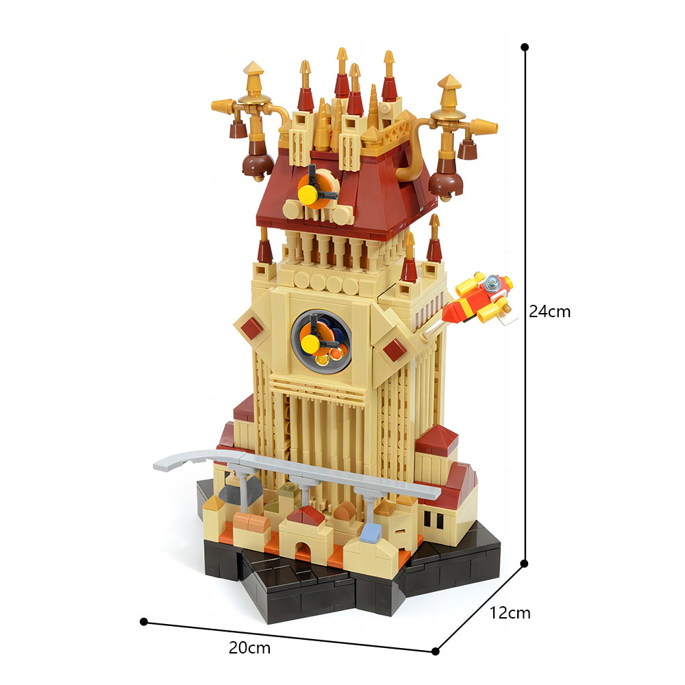 MOC-100918 Kingdom Hearts: Twilight Town Clock Tower