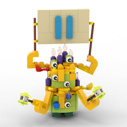 MOC My Singing Monsters Gold Epic Wubbox Knurv Buzzinga and Epic Jam Boree