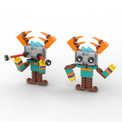 MOC My Singing Monsters Gold Epic Wubbox Knurv Buzzinga and Epic Jam Boree