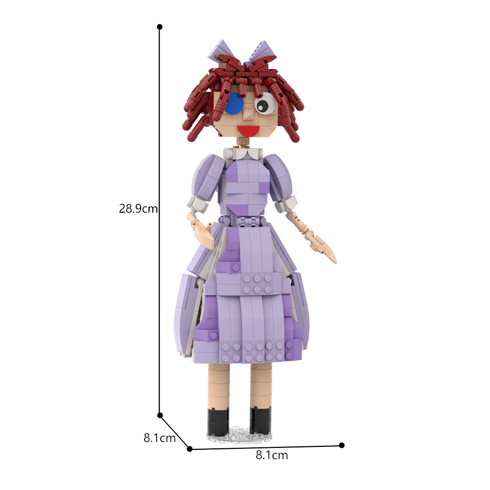 MOC 497 pcs The Amazing Digital Circus Ragatha