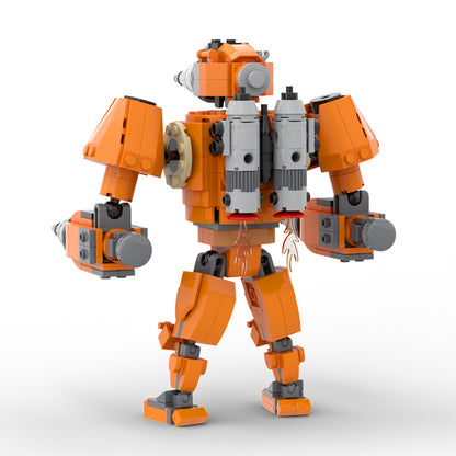 MOC 461 Pcs Skibidi Toilet TITAN DRILLMAN