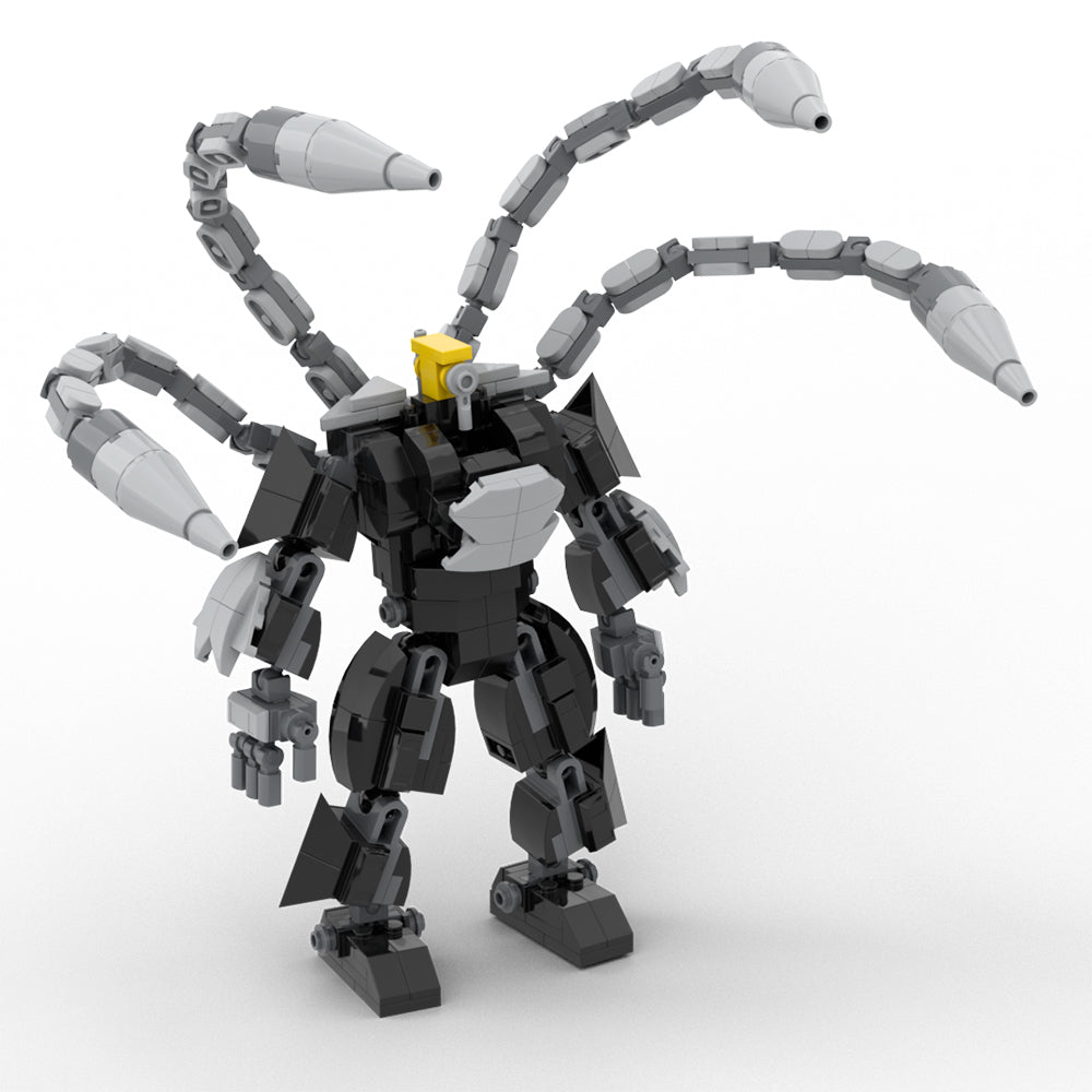 MOC 838 Pcs Skibidi Toilet Titan Drillman