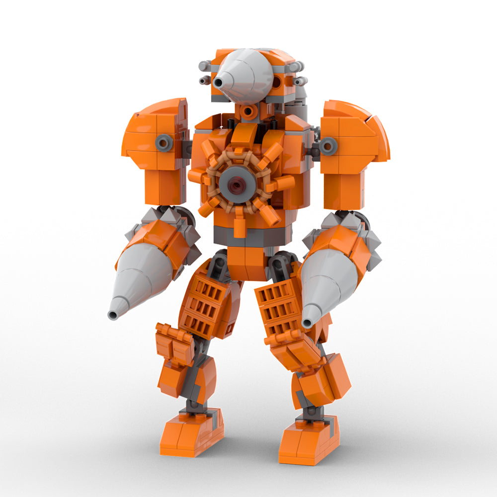 MOC 838 Pcs Skibidi Toilet Titan Drillman