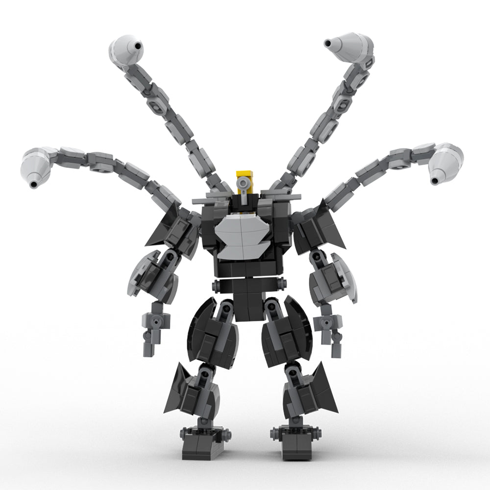 MOC 838 Pcs Skibidi Toilet Titan Drillman