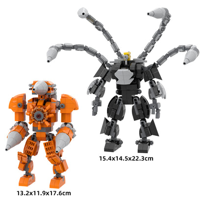 MOC 838 Pcs Skibidi Toilet Titan Drillman