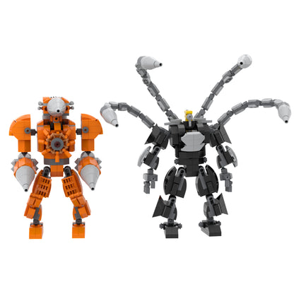 MOC 838 Pcs Skibidi Toilet Titan Drillman