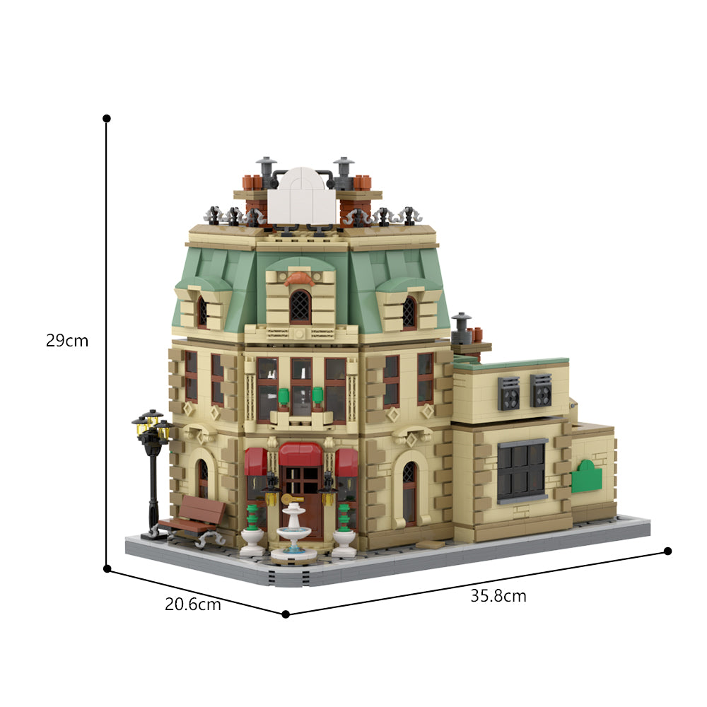 MOC-160521 Ratatouille Gusteau's restaurant