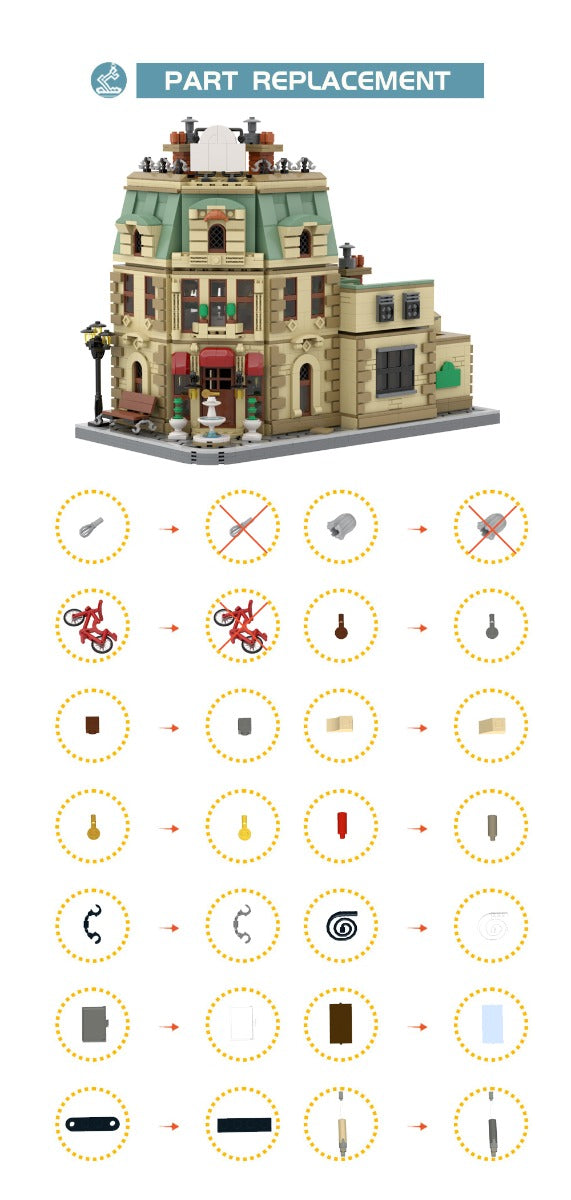 MOC-160521 Ratatouille Gusteau's restaurant