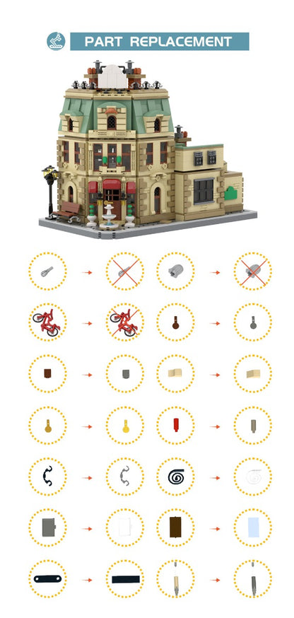 MOC-160521 Ratatouille Gusteau's restaurant