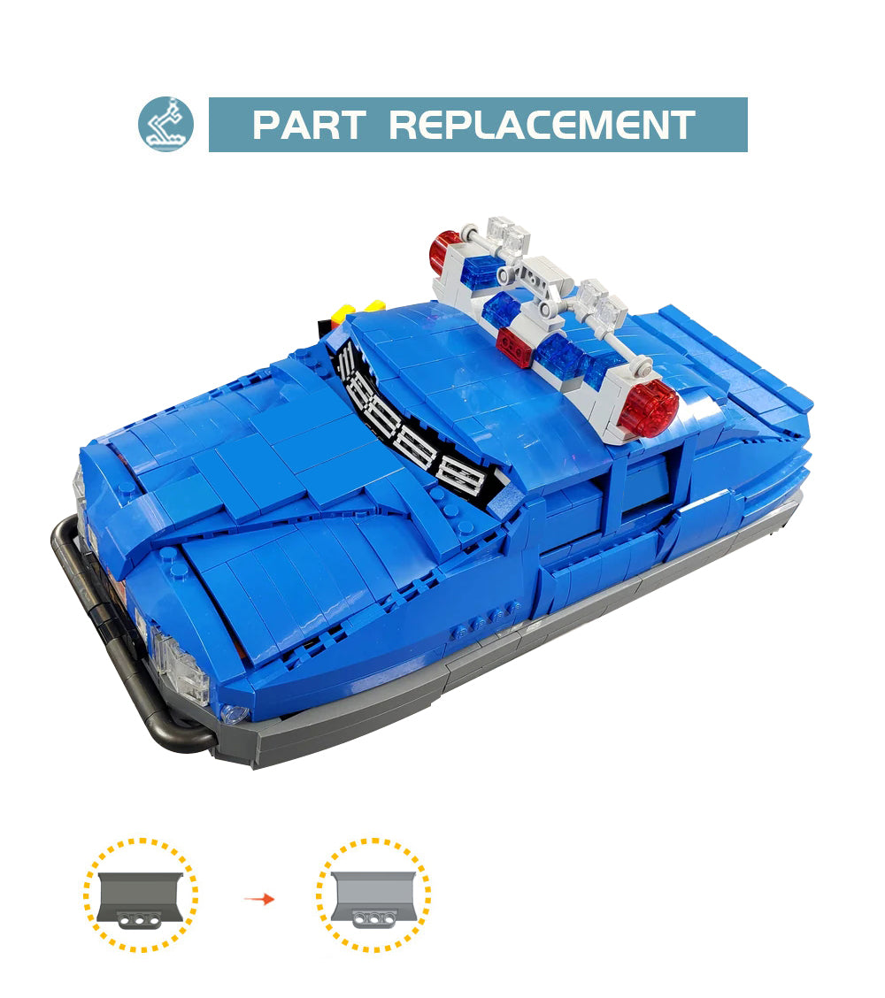 MOC The Fifth Element Floating police car