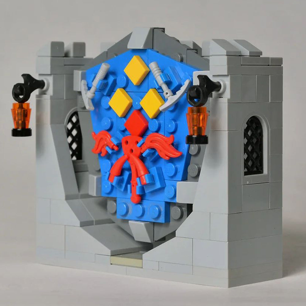MOC Zelda 8-Bit Link Master Sword Hylian Shield