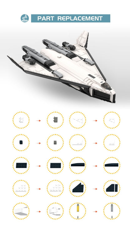 MOC-164698 Valkyrie SSTO TAV 37B Class Shuttle
