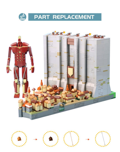 MOC-129657 Attack on Titan The Wall