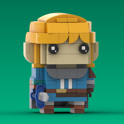 MOC-167333 The Legend of Zelda: Tears of the Kingdom link and zelda princess
