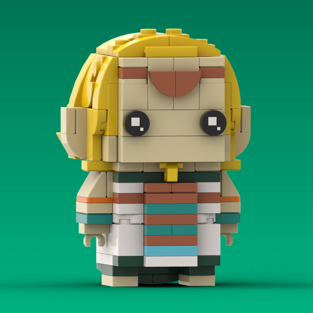 MOC-167333 The Legend of Zelda: Tears of the Kingdom link and zelda princess