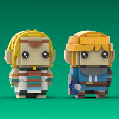 MOC-167333 The Legend of Zelda: Tears of the Kingdom link and zelda princess